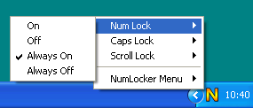 numlocker screenshot